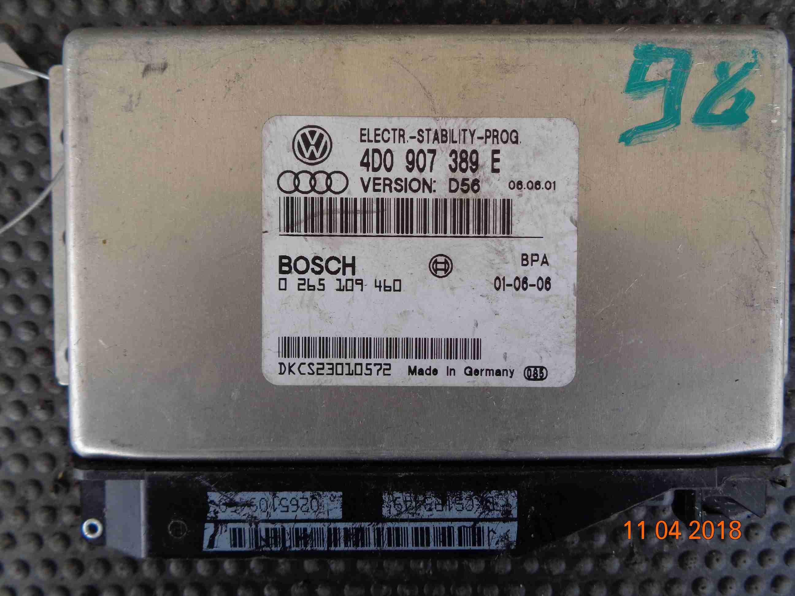 Блок управления ESP - Audi A8 D3 (2002-2009)